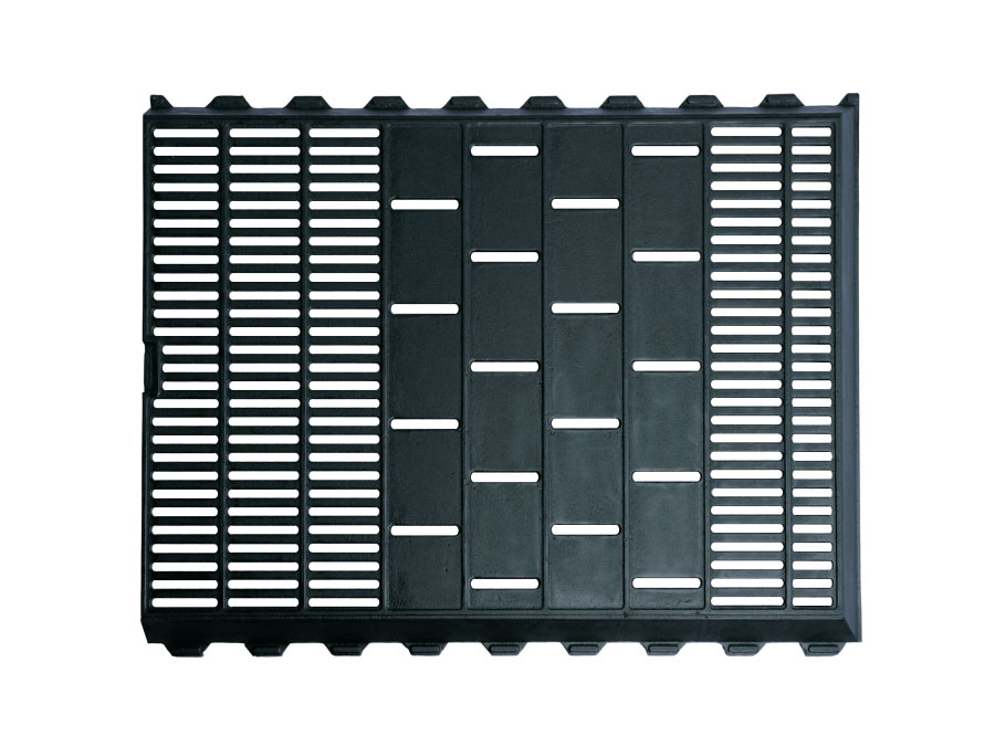 Cast iron floor